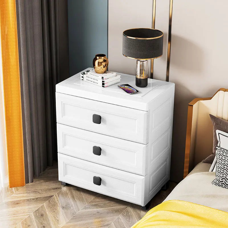 Storage Cabinet with Drawers with Wheels