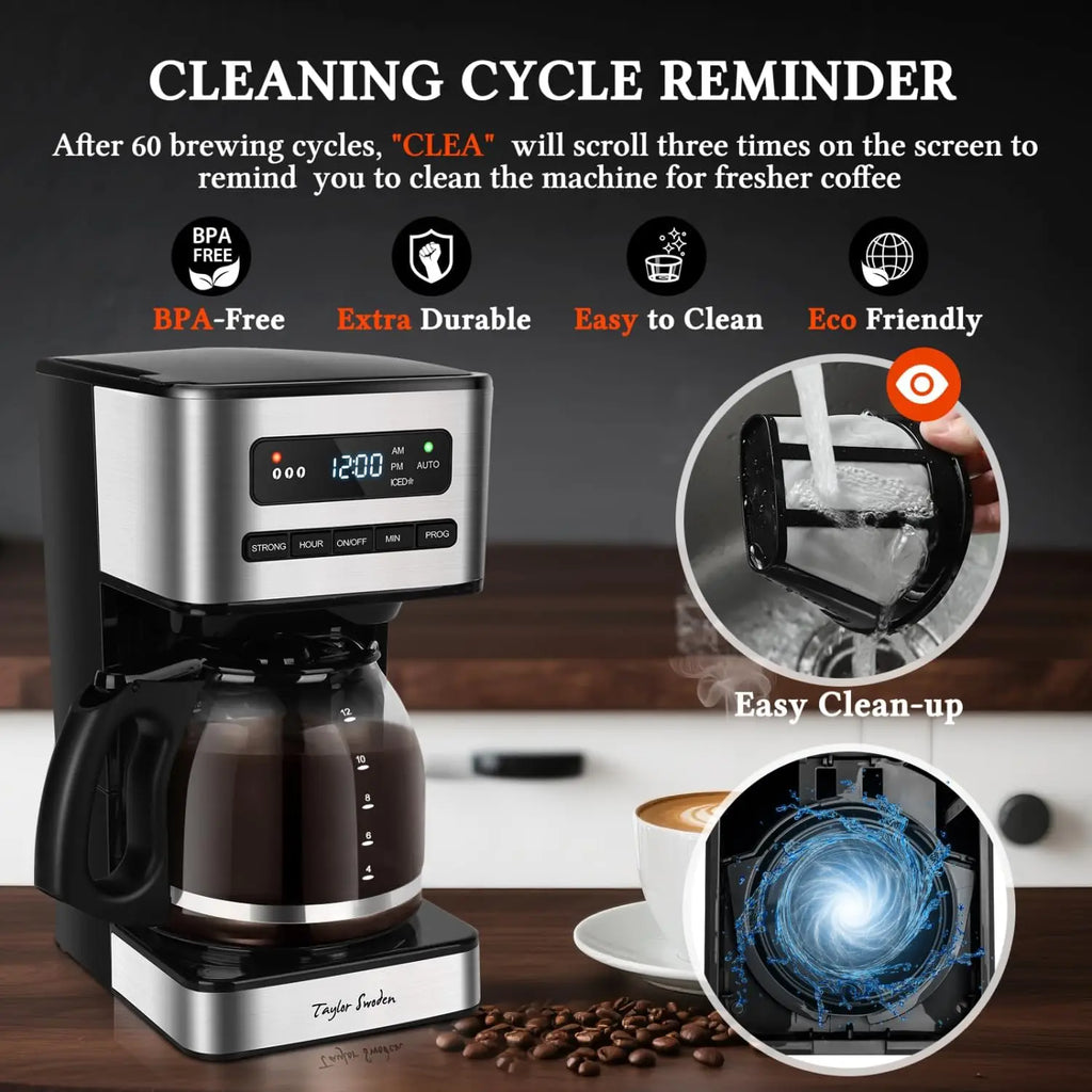 Programmable 12-Cup Coffee Maker