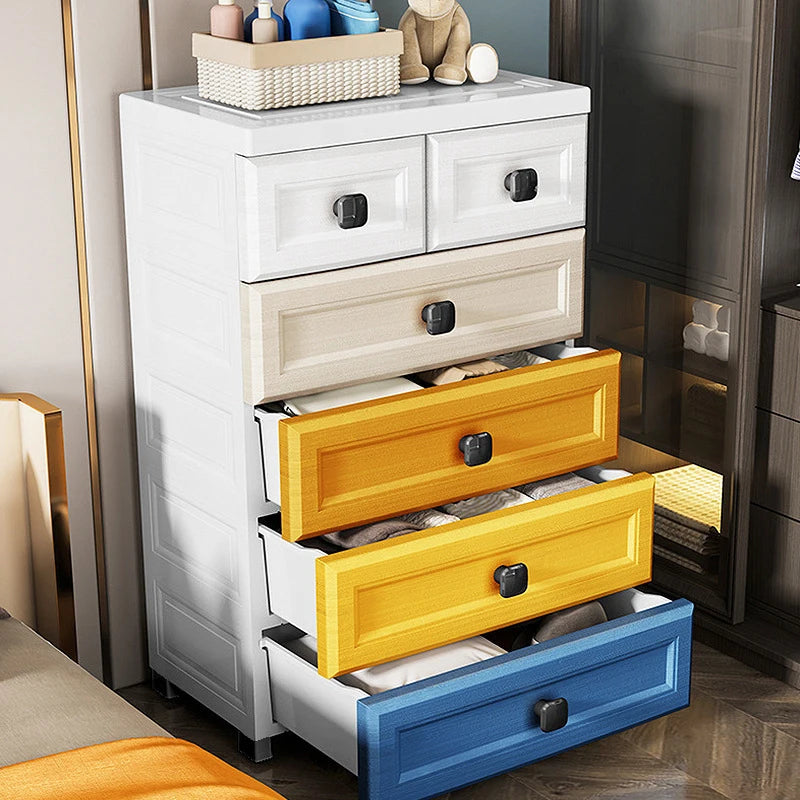Storage Cabinet with Drawers with Wheels
