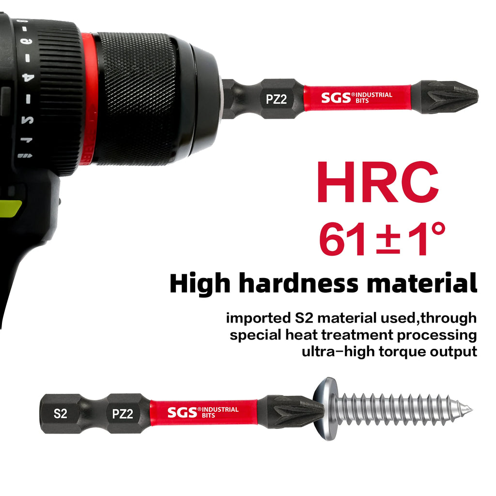 Bit Set, High Hardness Tip