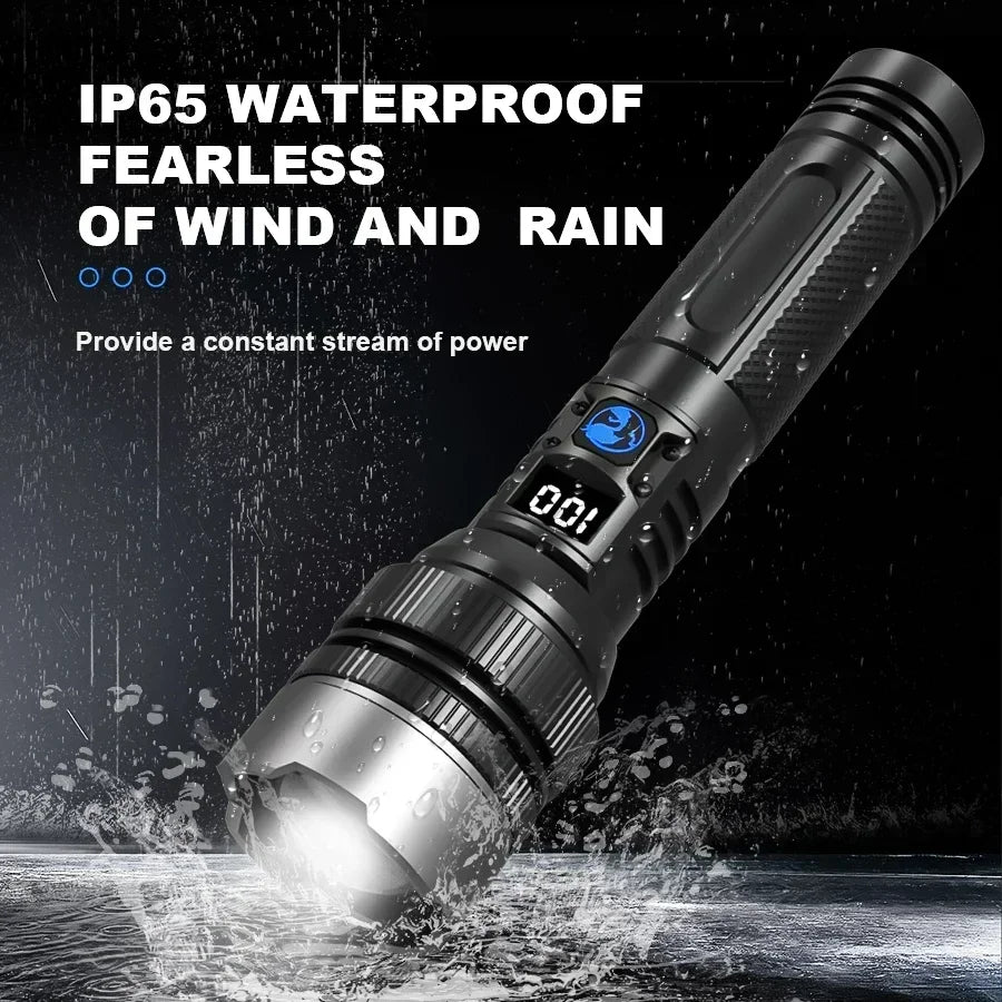 100000LM Super Bright Flashlight