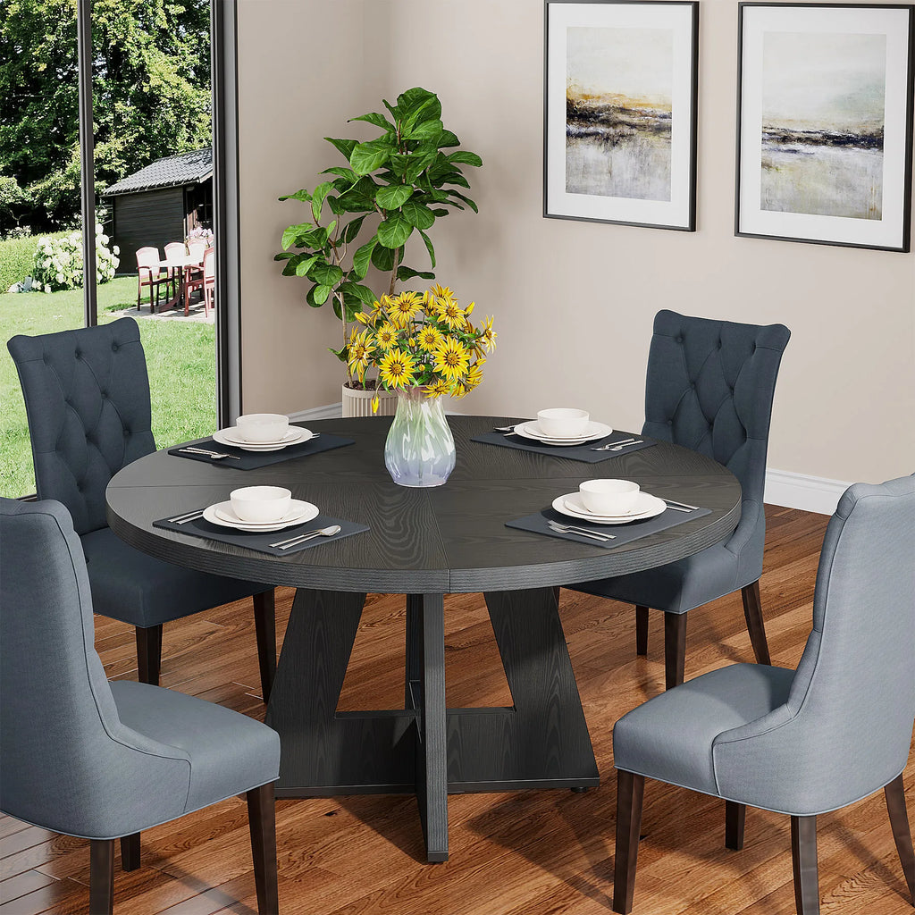 Round Dining Table for 4,