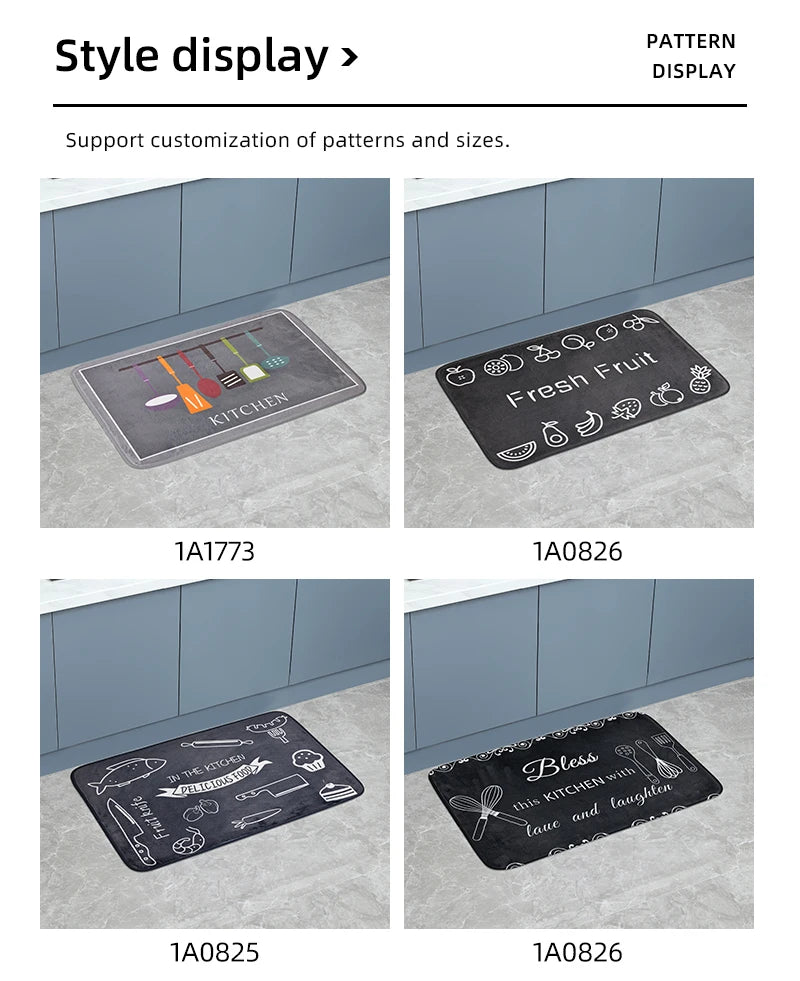Multi-purpose Mat Moisture Absorption, Machine Washable