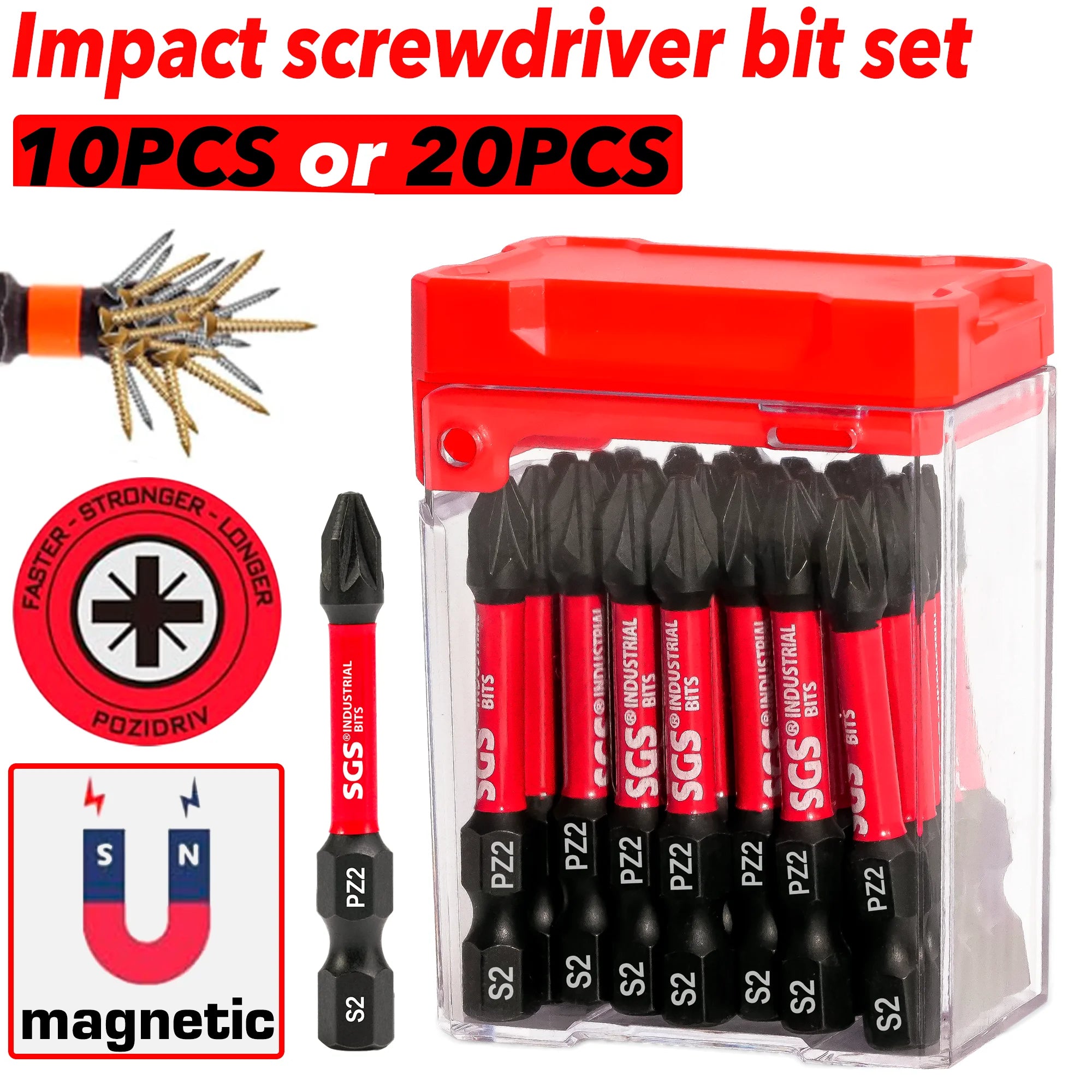 Bit Set, High Hardness Tip