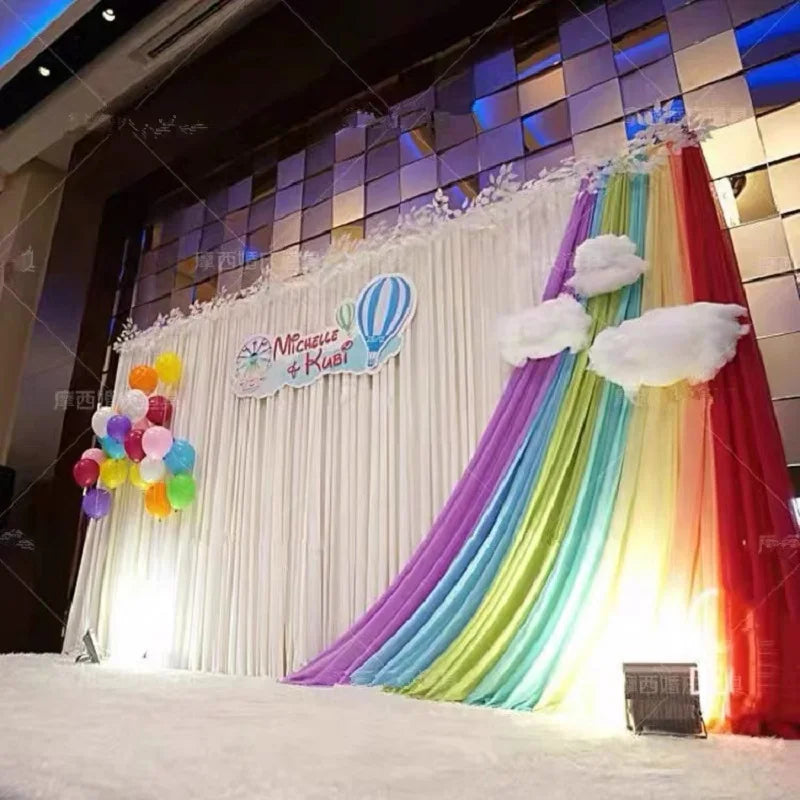 Solid Color Voile Sheer Tulle Curtains