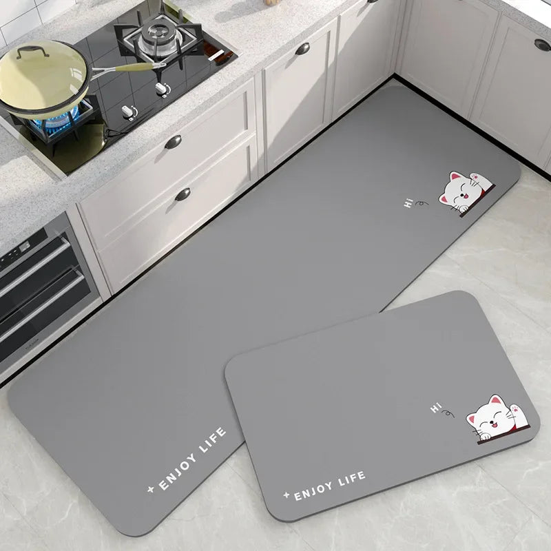 Diatomite Absorbent Floor Mat