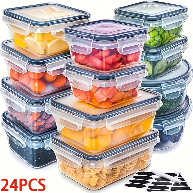 48Pcs BPA-Free Food Storage Set