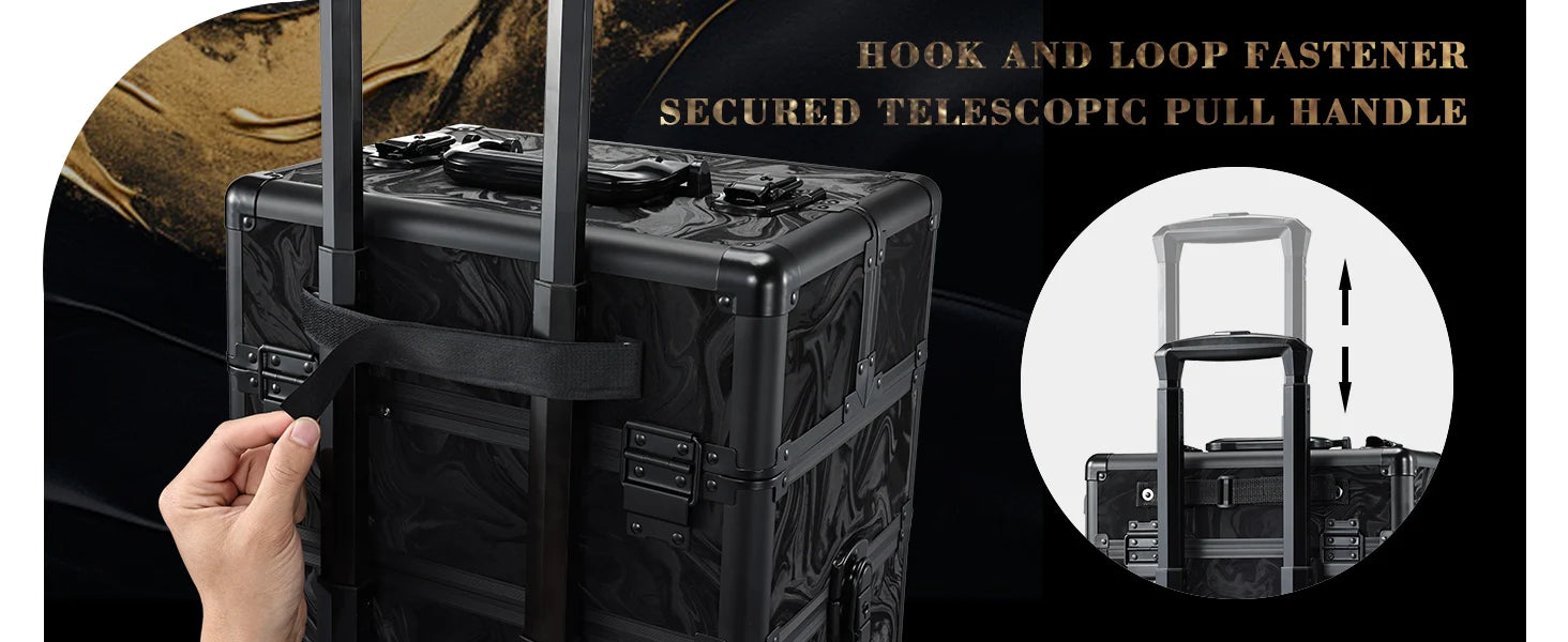 Rolling Makeup Travel Case