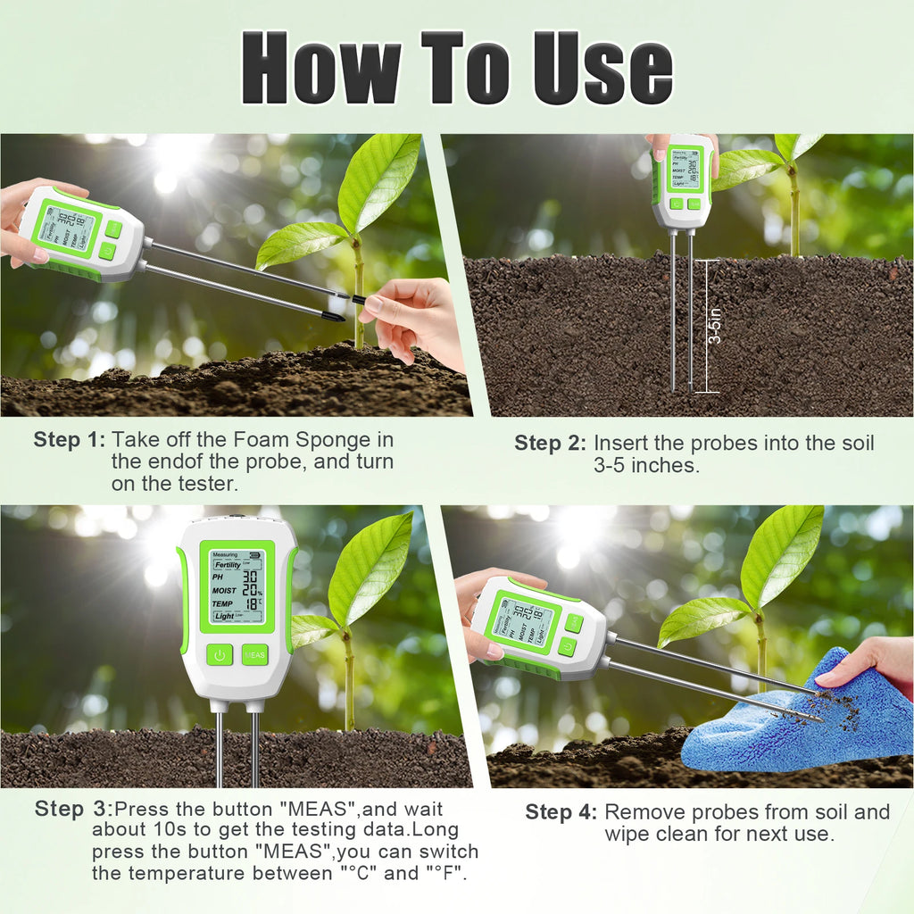 2026 New Digital Soil Tester
