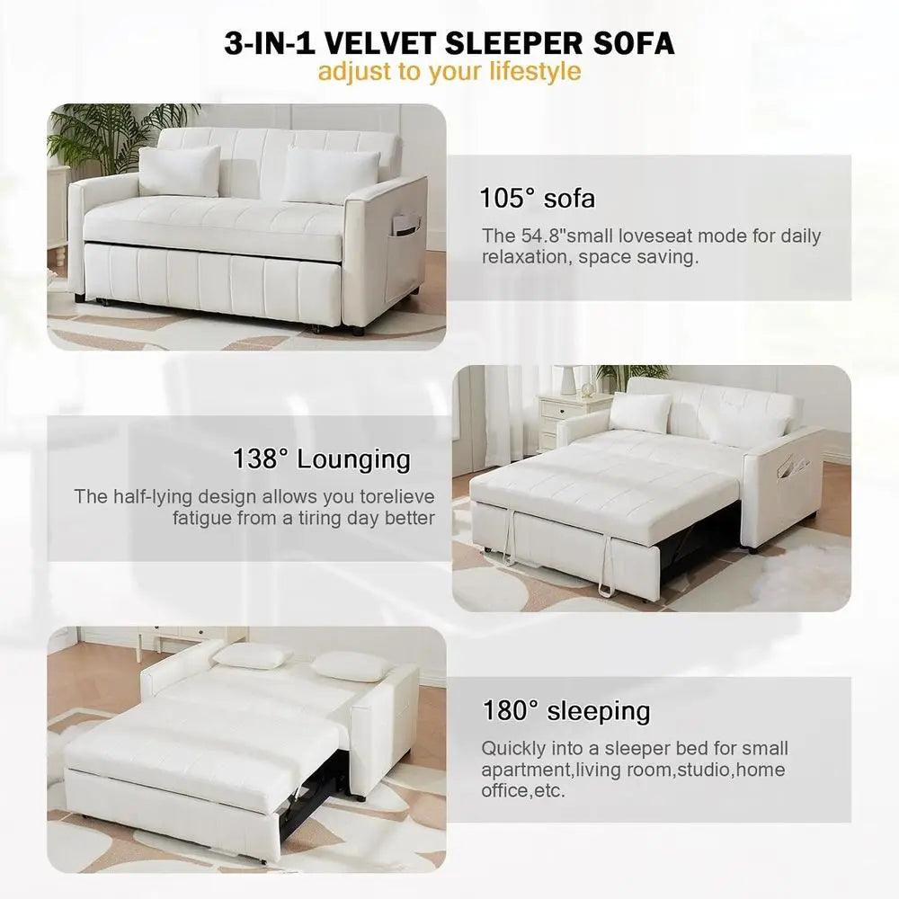 Convertible Sleeper Soa Bed,