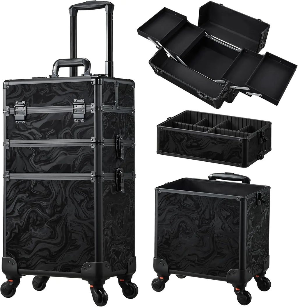 Rolling Makeup Travel Case