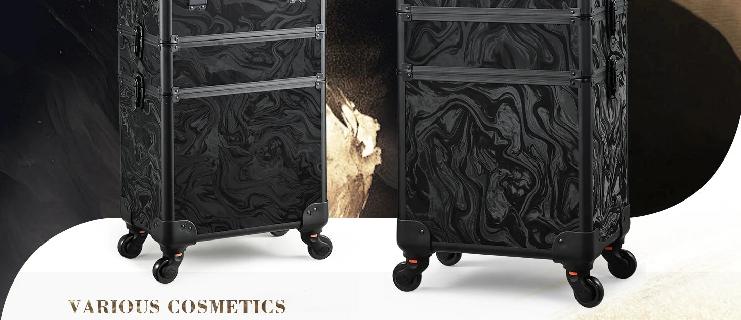 Rolling Makeup Travel Case