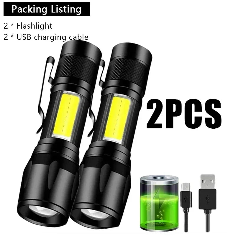 100000LM Super Bright Flashlight