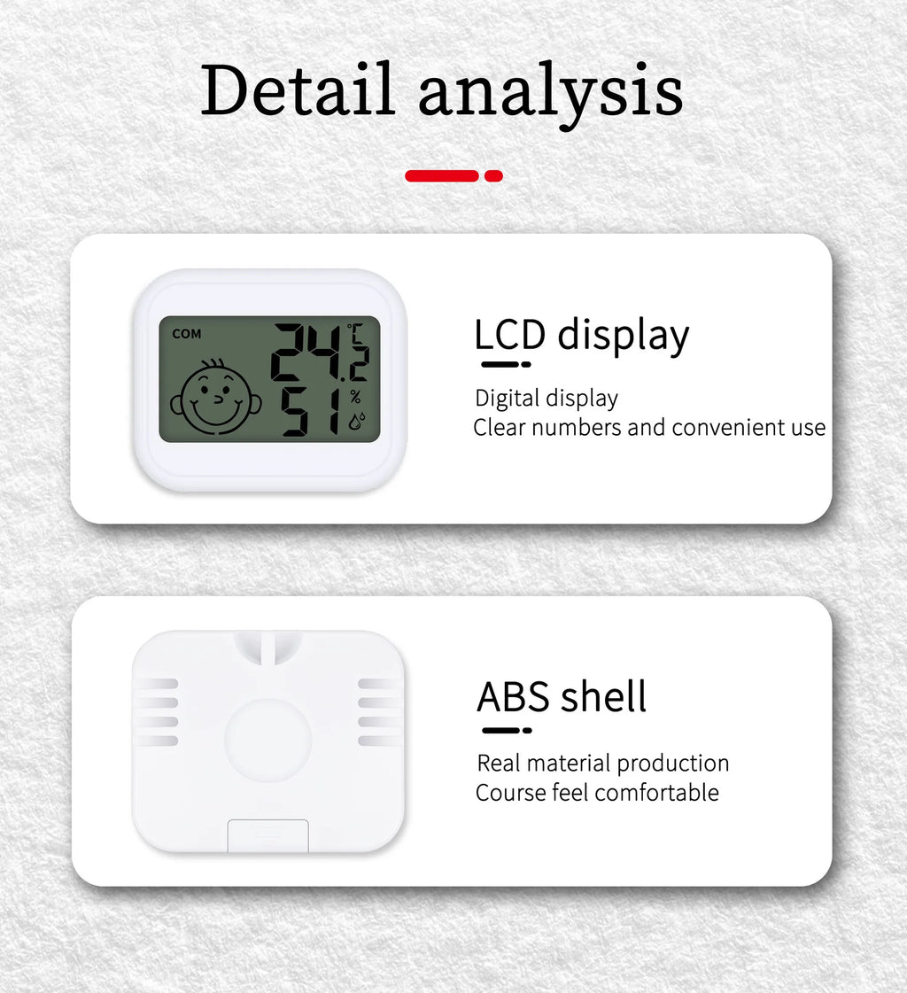 LED Thermometer Thermo-Hygrometer