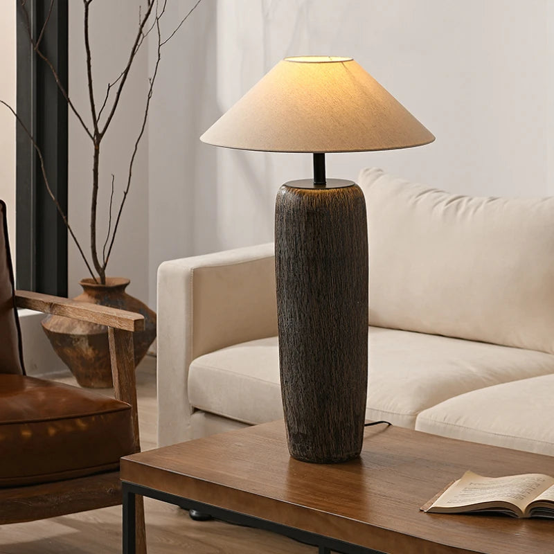 Ceramic Lamp Wabi Sabi Style Floor Lamp