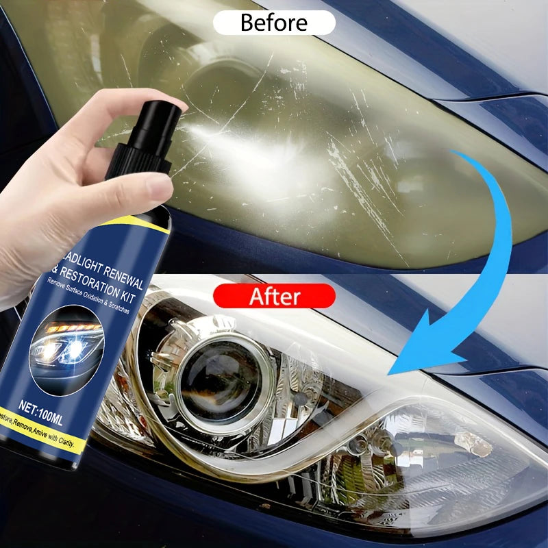 Ceramic Headlight Restoration Spray