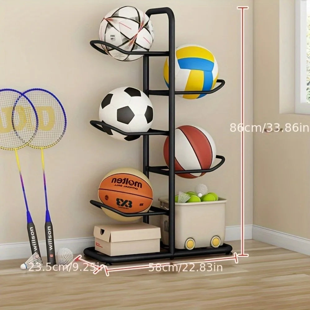 Basketball Storage Rack