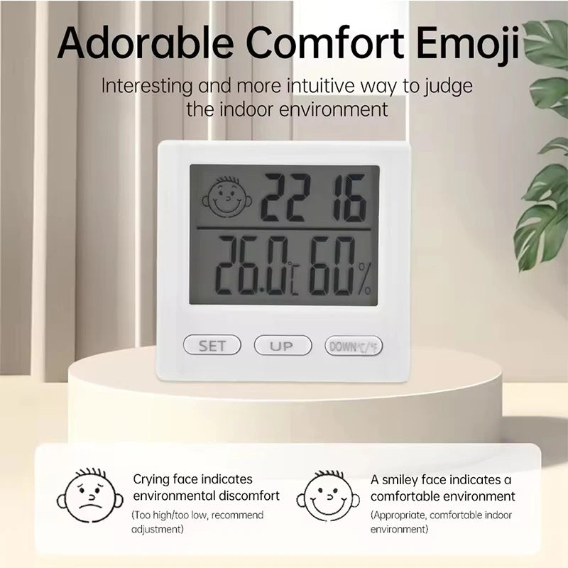 LED Thermometer Thermo-Hygrometer