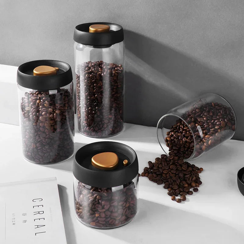 Coffee Beans Air Extraction Containers