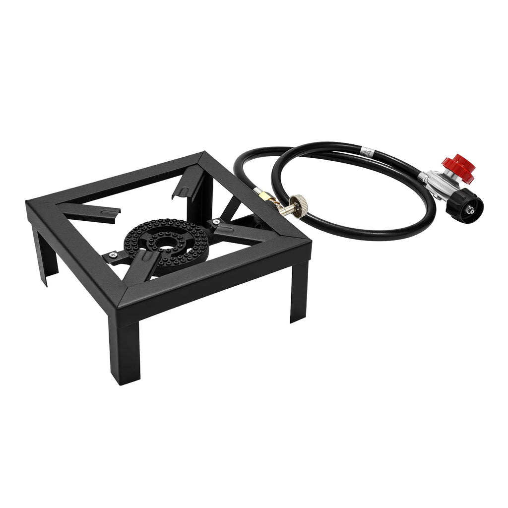 Portable Double Burner Outdoor Gas Stove