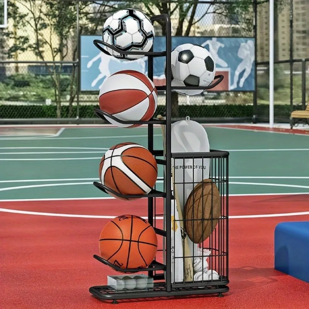 Basketball Storage Rack