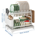 2 Tier Dish Drying Rack